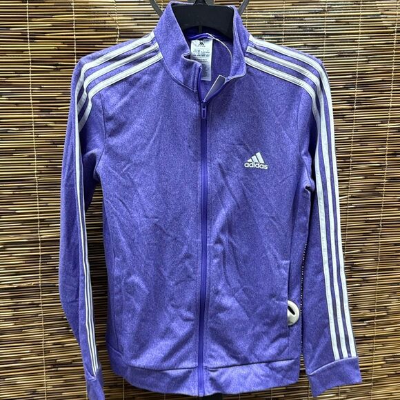 Adidas Essential 3-Stripes Tricot Jacket Size‎ M - Picture 2 of 3